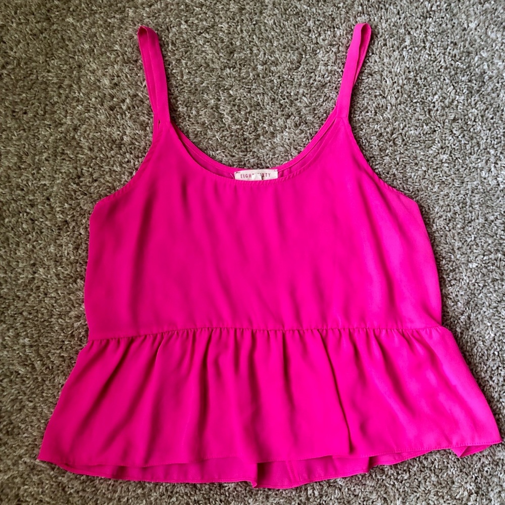 Eight Sixty Hot Pink Tank